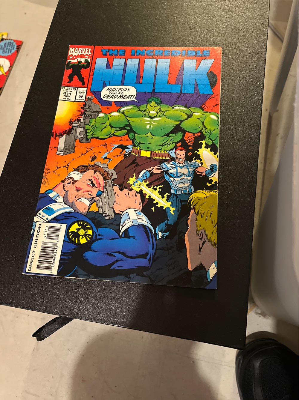 The Incredible Hulk - Marvel Comics (411 - Nov 1993) comic book collectible [Barcode 75960602456841111] - Main Image 2