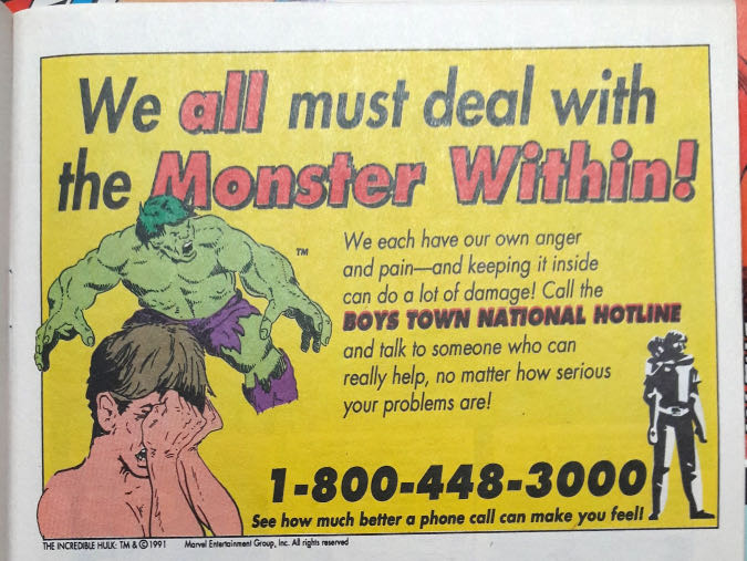 Incredible Hulk - Marvel (374 - Oct 1990) comic book collectible [Barcode 071486024569] - Main Image 3