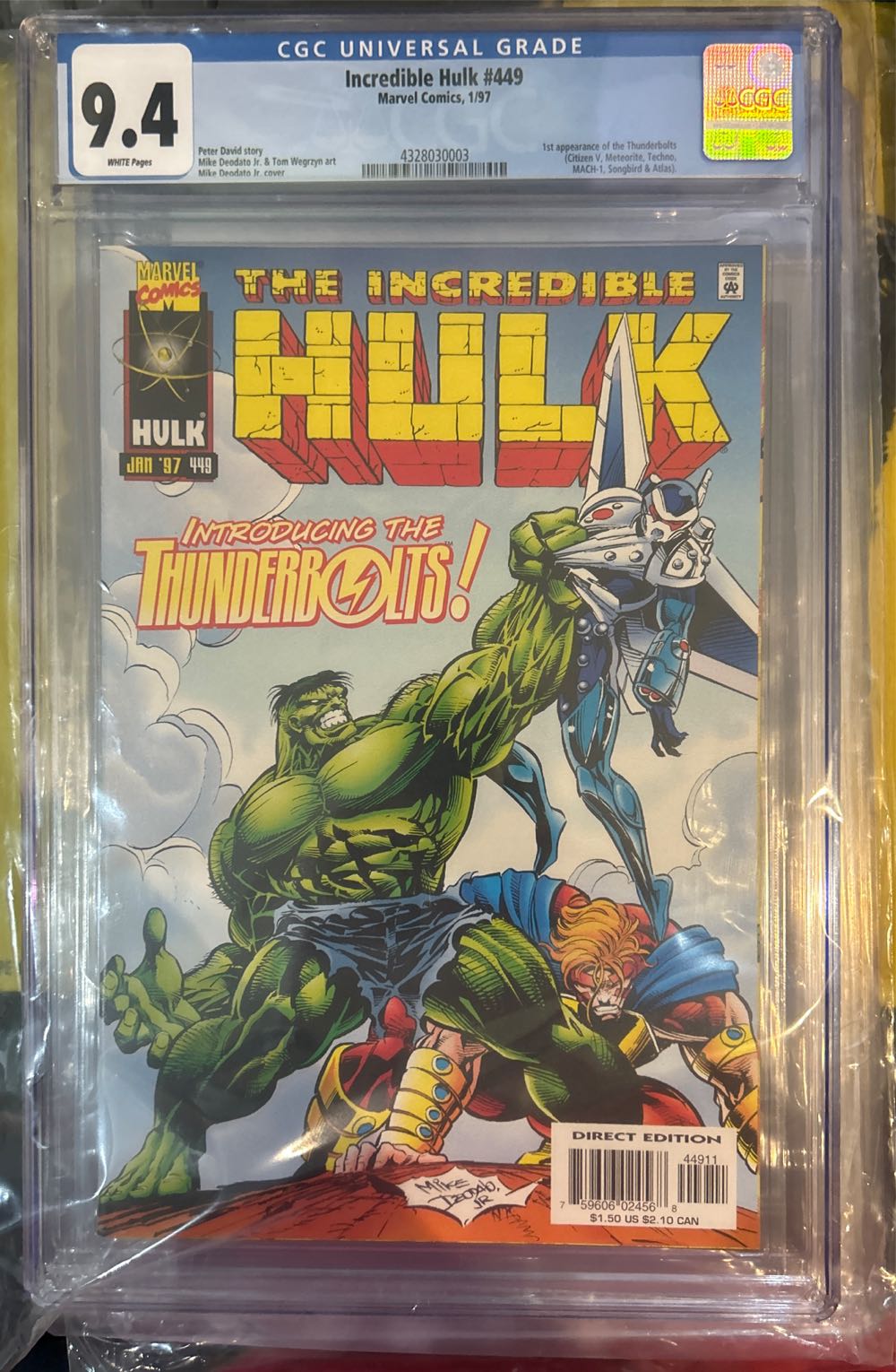 The Incredible Hulk - Marvel (449 - Jan 1997) comic book collectible [Barcode 75960602456844911] - Main Image 3