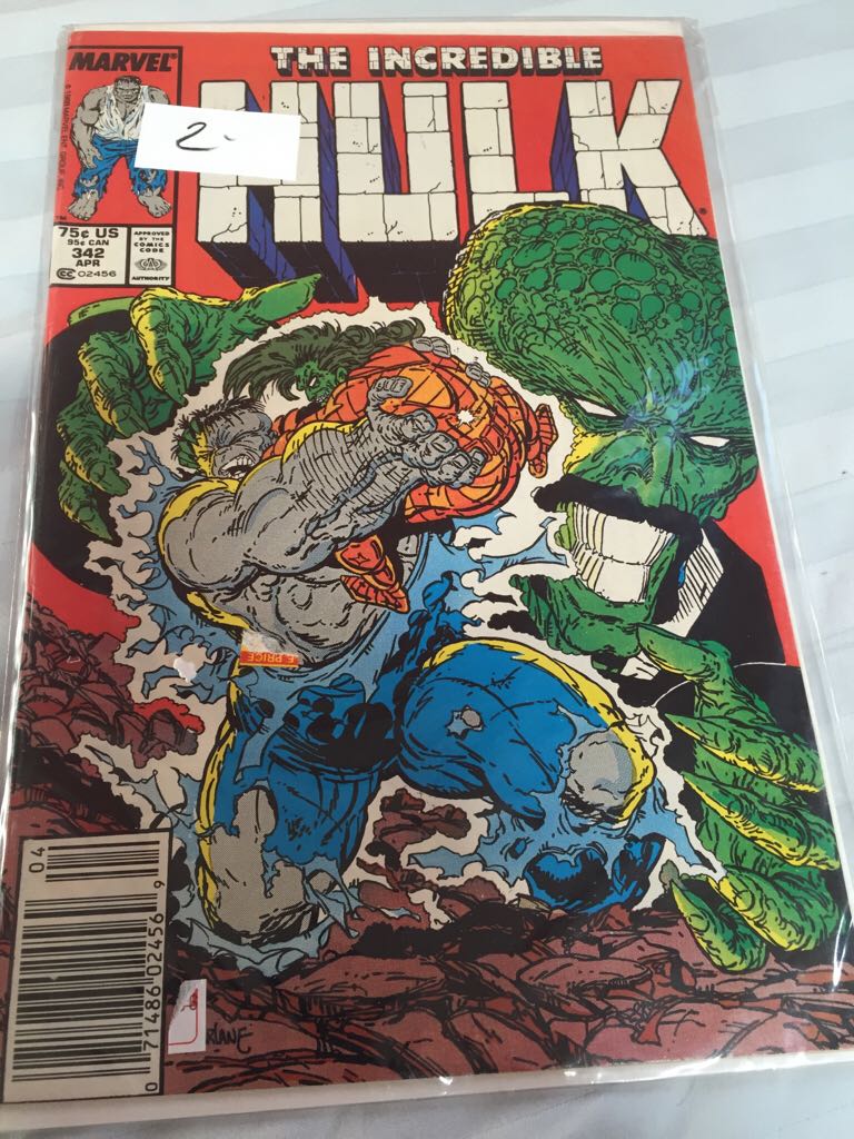 The Incredible Hulk  comic book collectible [Barcode 07148602456938] - Main Image 1