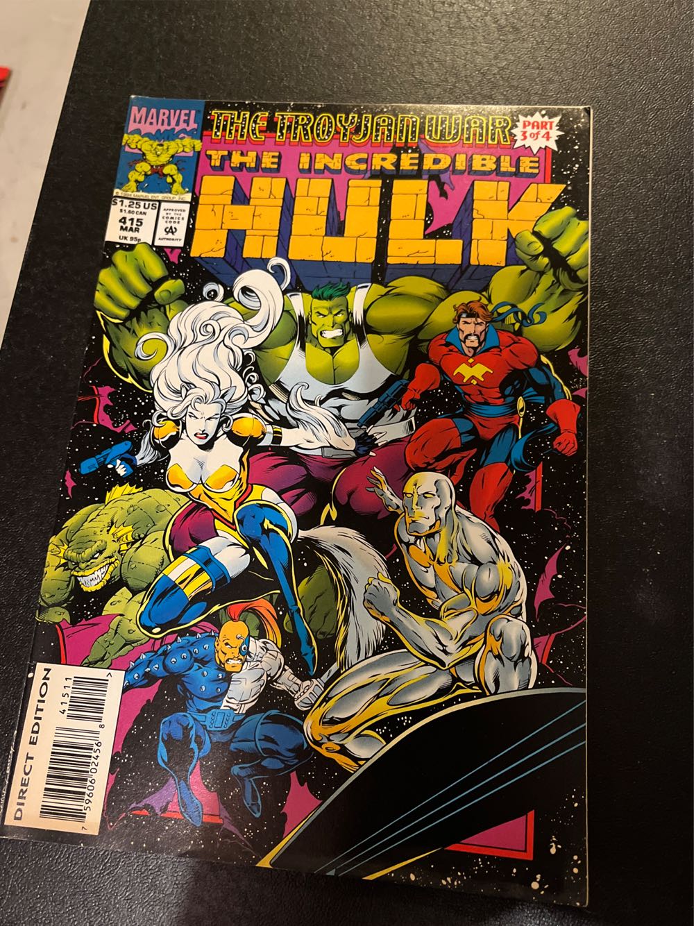 The Incredible Hulk (1962) - Marvel (415 - Mar 1994) comic book collectible [Barcode 75960602456841511] - Main Image 2