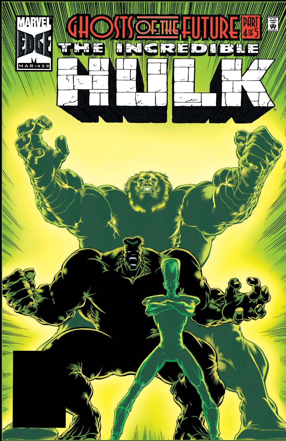The Incredible Hulk - Marvel Comics (439 - Mar 1996) comic book collectible [Barcode 75960602456843911] - Main Image 3