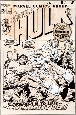 Incredible Hulk, The - Marvel Comics Group (147 - Jan 1972) comic book collectible - Main Image 4
