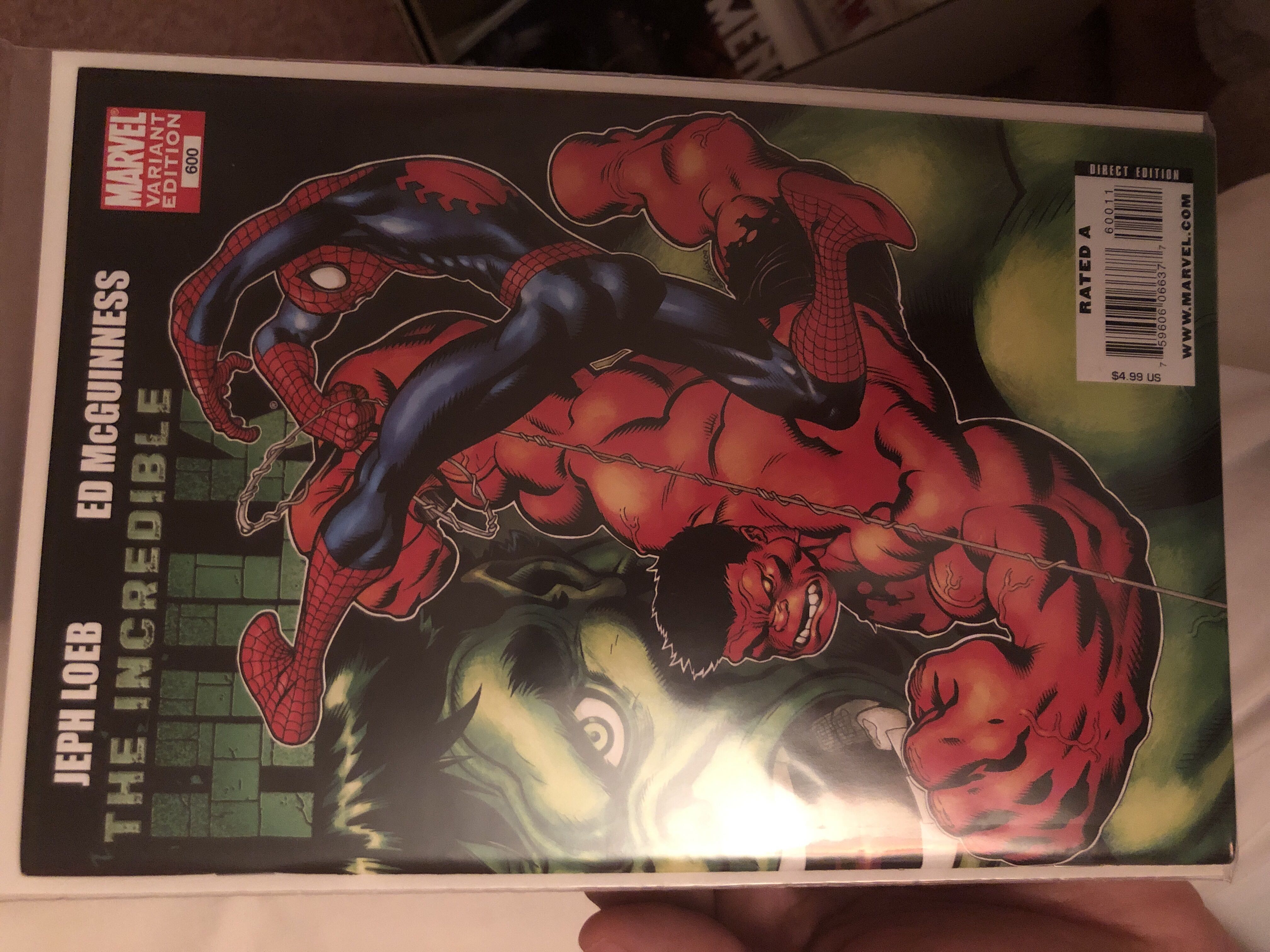 Hulk Incredible - Marvel Comics (600 - Sep 2009) comic book collectible [Barcode 75960606637760011] - Main Image 2