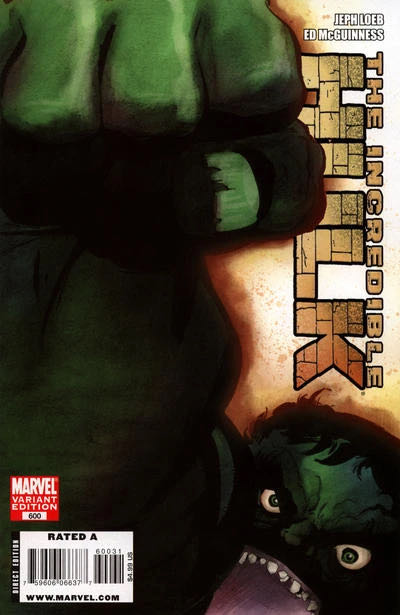 Hulk Incredible - Marvel Comics (600 - Sep 2009) comic book collectible [Barcode 75960606637760011] - Main Image 3