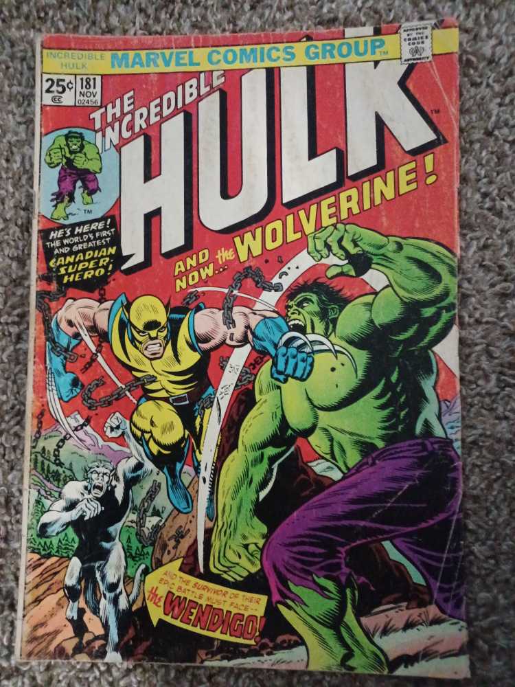The Incredible Hulk - Marvel Comics (181 - Nov 1974) comic book collectible - Main Image 2