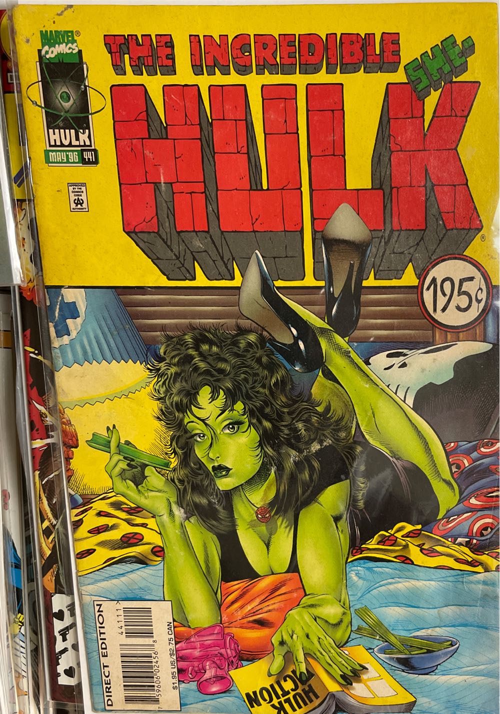 The Incredible Hulk - Marvel Comic Group (441 - May 1996) comic book collectible [Barcode 75960602456844111] - Main Image 3