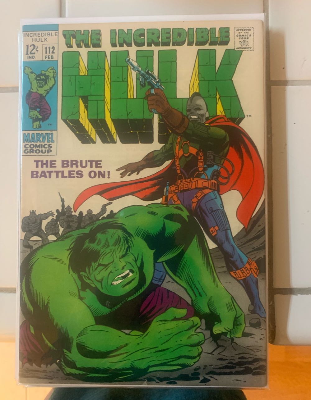The Incredible Hulk - Marvel Comic Group (112 - Feb 1969) comic book collectible - Main Image 2