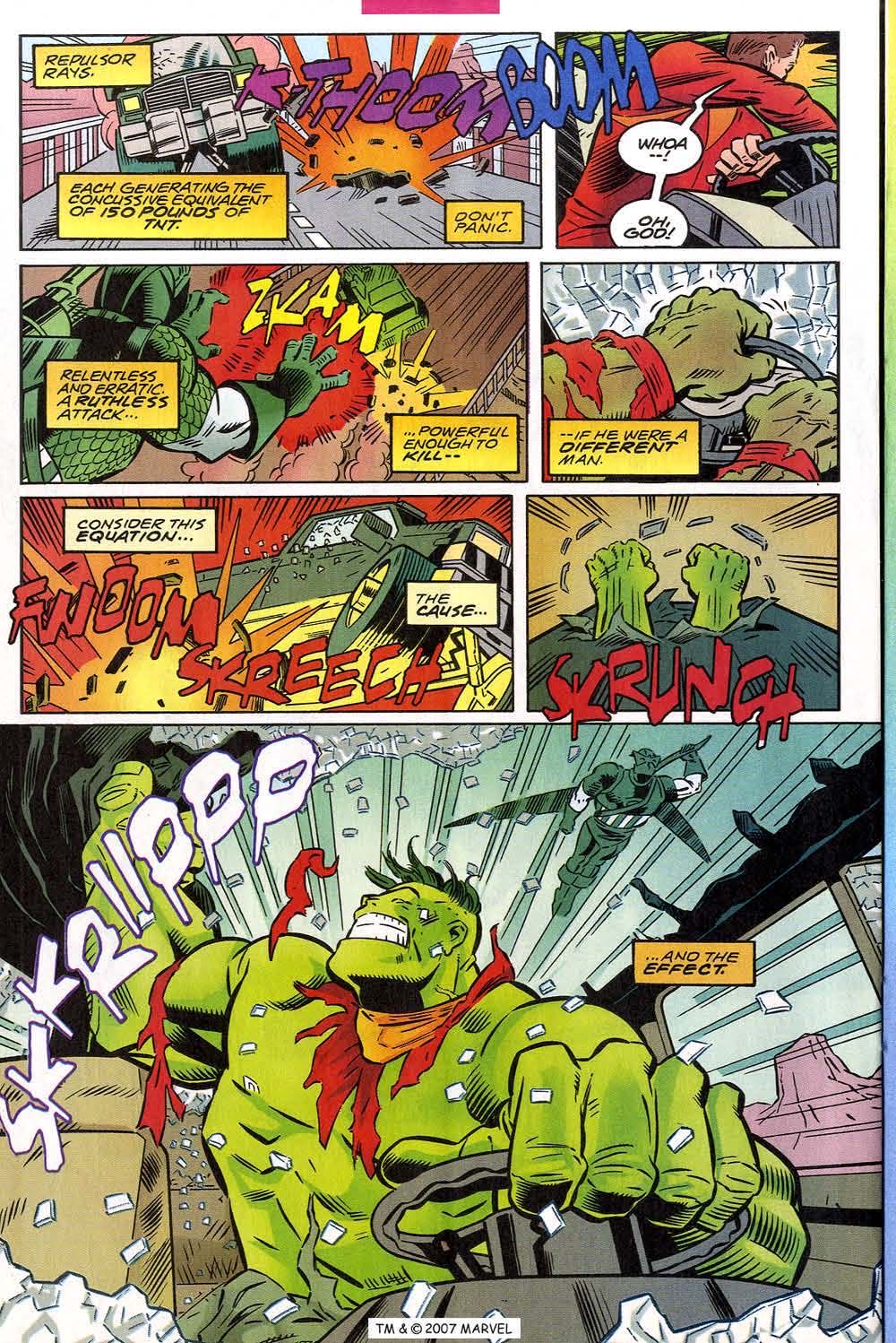 The Incredible Hulk - Marvel Comics (469 - 10/1998) comic book collectible [Barcode 971264602456246911] - Main Image 3