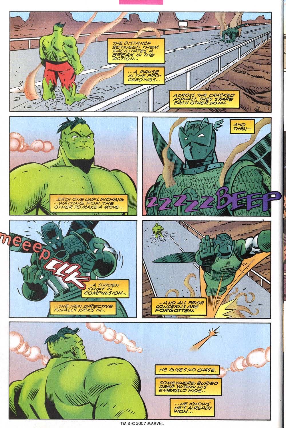 The Incredible Hulk - Marvel Comics (469 - 10/1998) comic book collectible [Barcode 971264602456246911] - Main Image 4