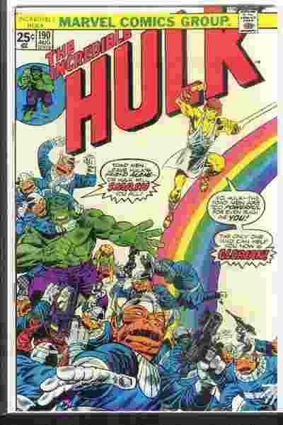 The Incredible Hulk - Marvel Comics (190 - 08/1975) comic book collectible - Main Image 1