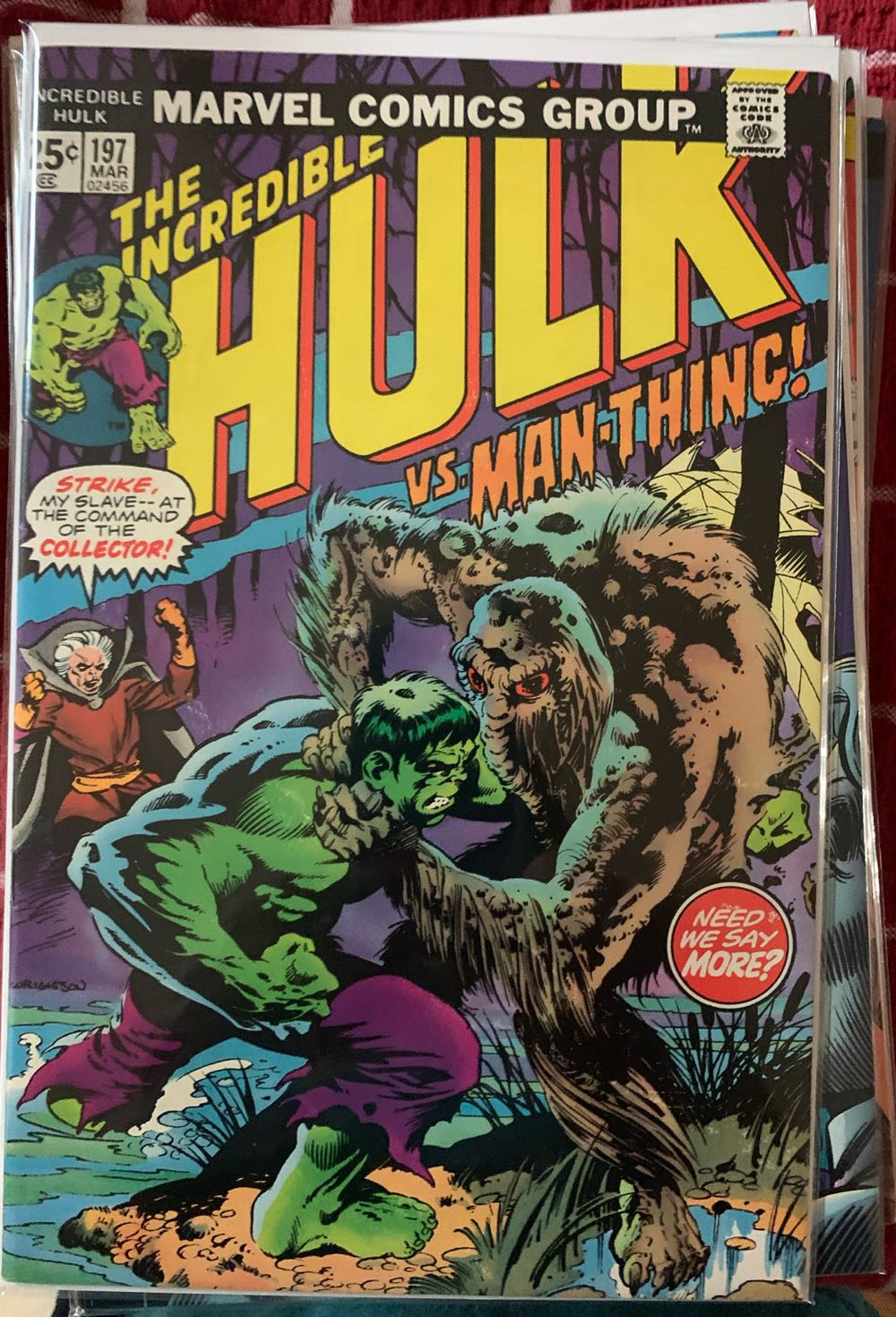 The Incredible Hulk (Vol. 1) - Marvel Comics Group (197 - 03/1976) comic book collectible - Main Image 2
