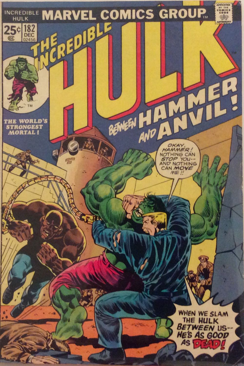 The Incredible Hulk - Marvel Comics (182 - 12/1974) comic book collectible - Main Image 3
