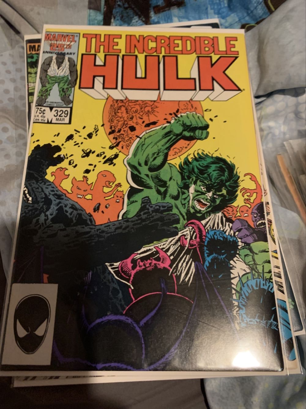 Hulk Incredible V1 #329 - Marvel Comic Group (329 - 03/1987) comic book collectible - Main Image 2