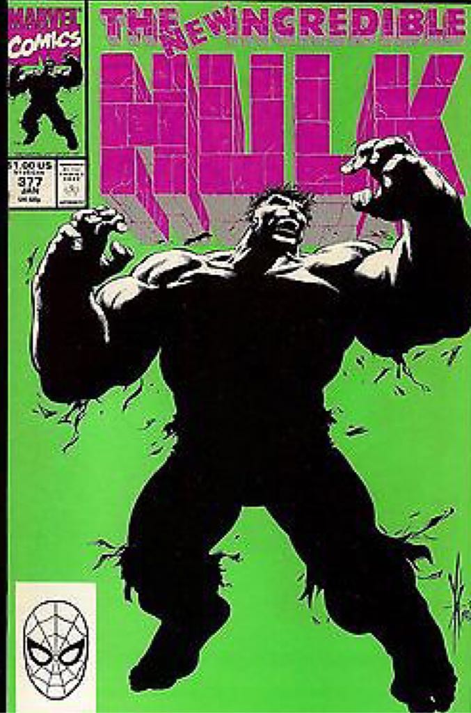 The Incredible Hulk (Vol. 1) - Marvel Comics (377 - Jan 1991) comic book collectible - Main Image 2
