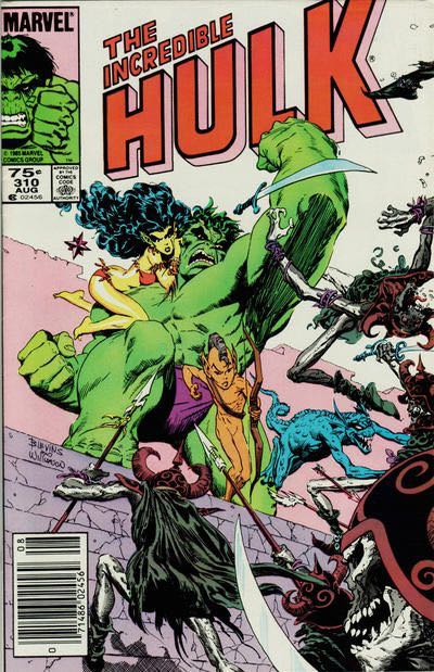 Hulk Incredible V1 #310 - Marvel Comics (310 - Aug 1985) comic book collectible - Main Image 1
