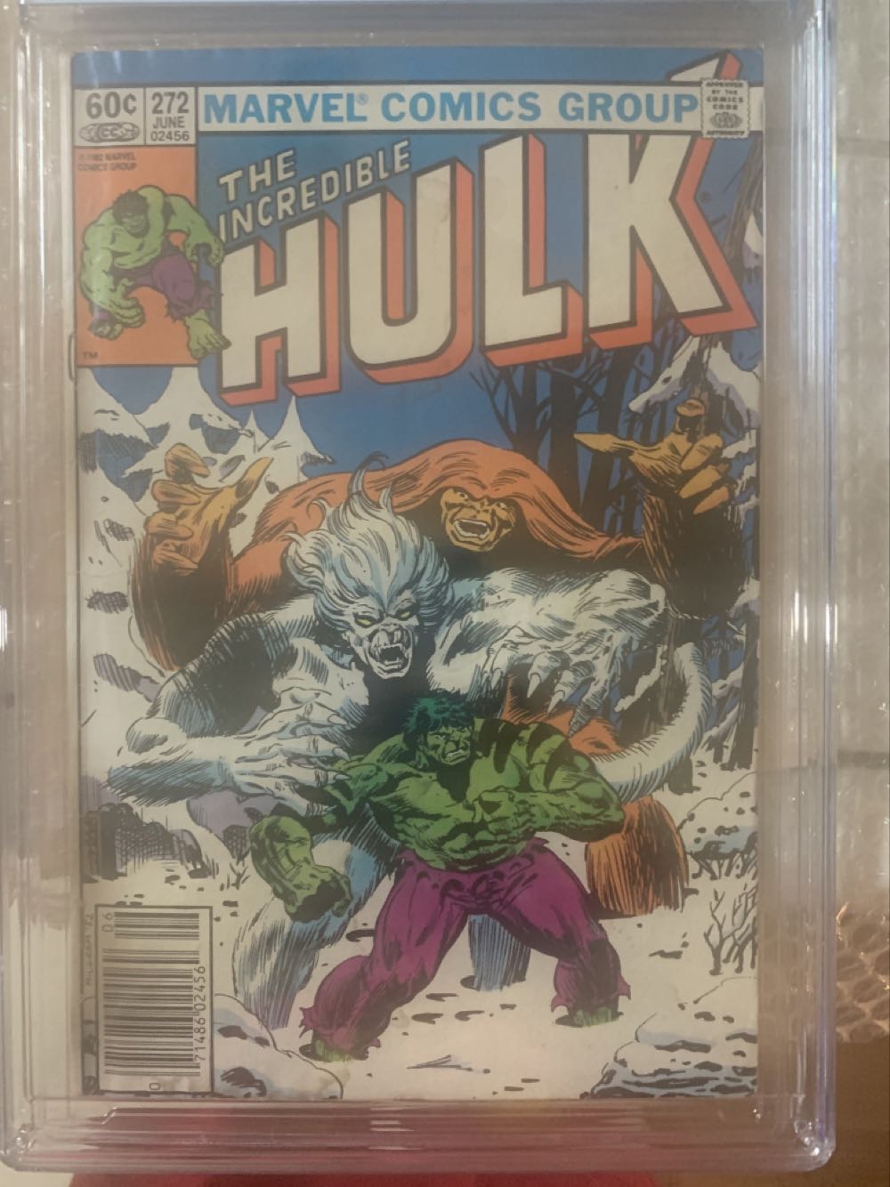 Incredible Hulk - Marvel Comics Group (272 - Jun 1982) comic book collectible - Main Image 2
