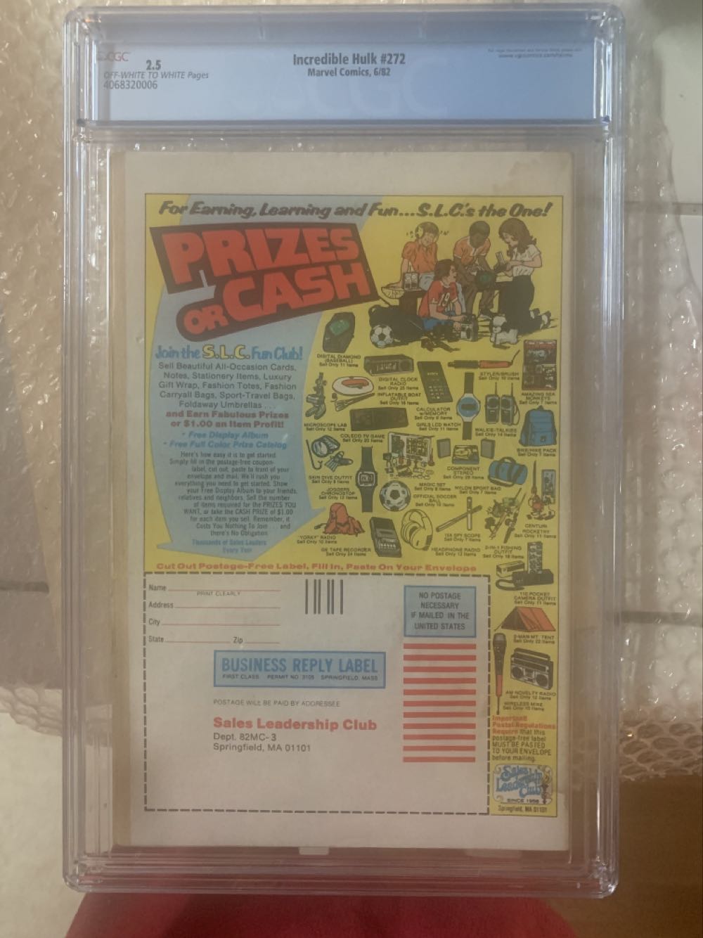 Incredible Hulk - Marvel Comics Group (272 - Jun 1982) comic book collectible - Main Image 3