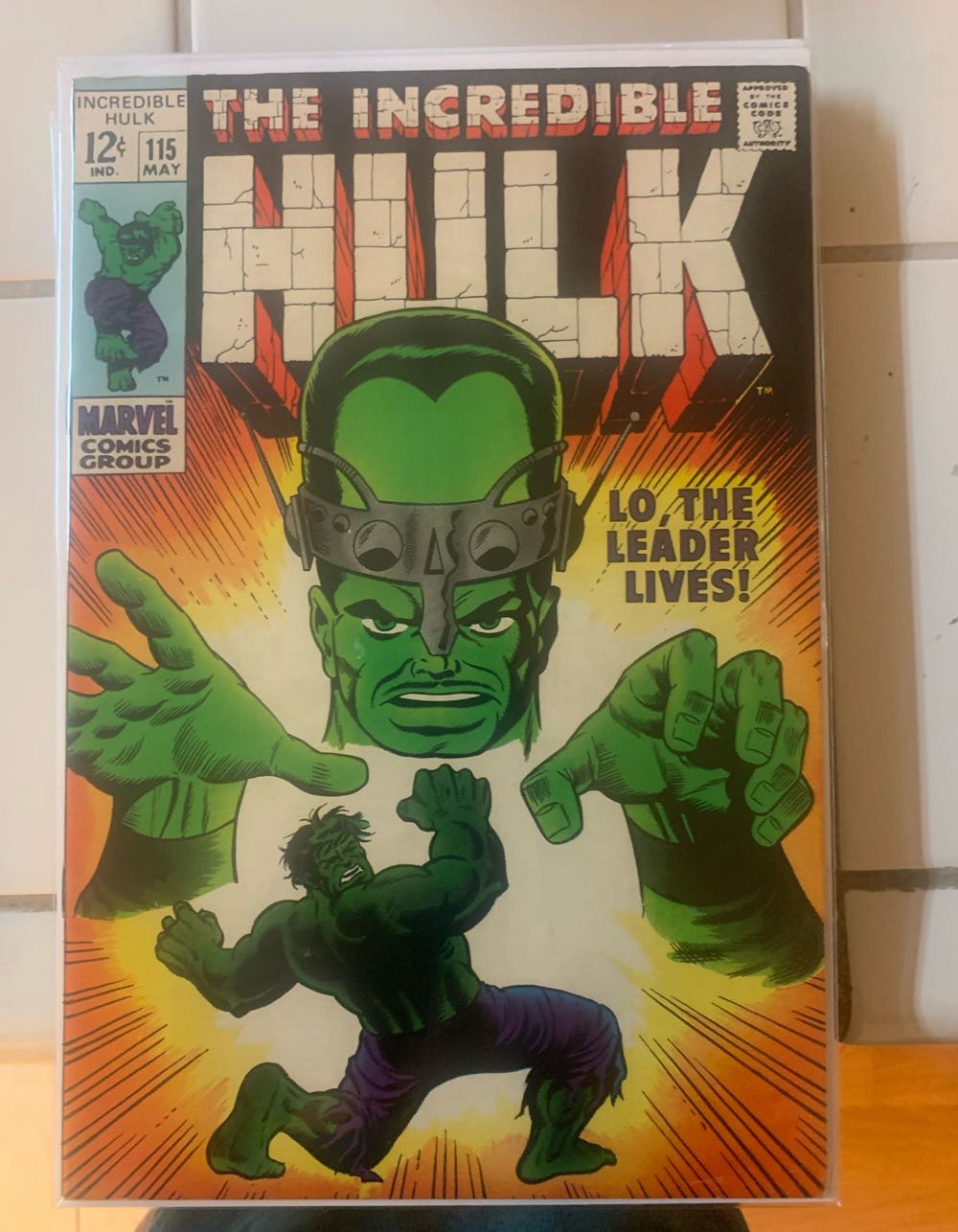 Incredible Hulk (Vol. 2) - Marvel Comics (115 - 05/1969) comic book collectible - Main Image 2