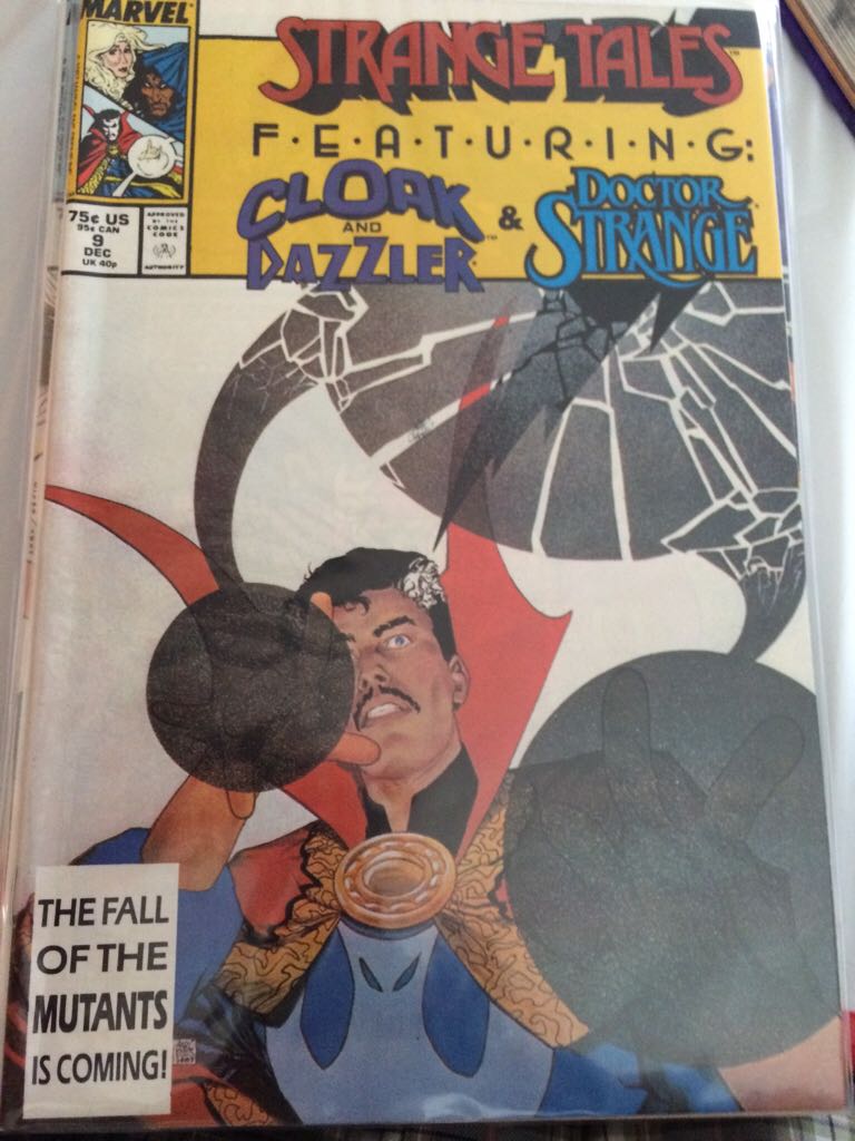 Strange Tales :Cloak and Dagger and Doc. Strange - Marvel Comics (9 - Dec 1987) comic book collectible [Barcode 071486028932] - Main Image 1