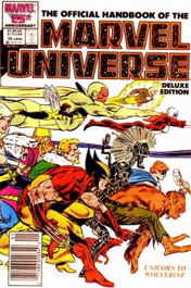 The Official Handbook of the Marvel Universe - Deluxe Edition vol. 2 - Marvel (14 - Jan 1986) comic book collectible [Barcode 071486020349] - Main Image 2