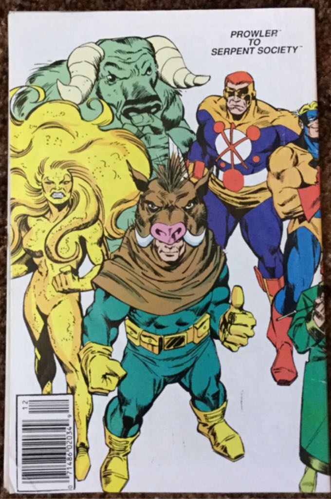 The official handbook of the Marvel Universe:Update 89 - Marvel Comics (6 - Nov 1989) comic book collectible [Barcode 071486020349] - Main Image 2