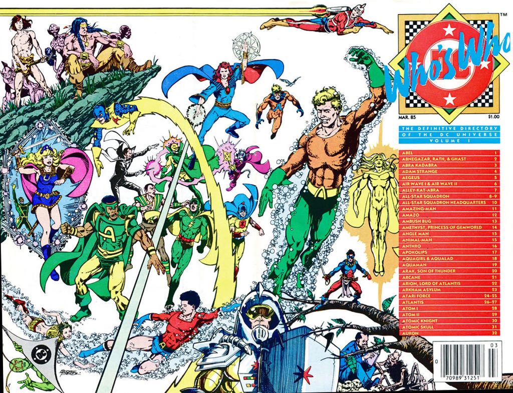 Who’s Who: The Definitive Directory Of The DC Universe - DC Comics (2 - 04/1985) comic book collectible [Barcode 070989312517] - Main Image 2