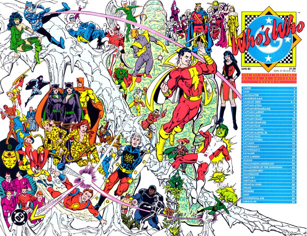 Whos Who : The Definitive Directory of the DC Universe Volume three  (3) comic book collectible [Barcode 070989312517] - Main Image 2