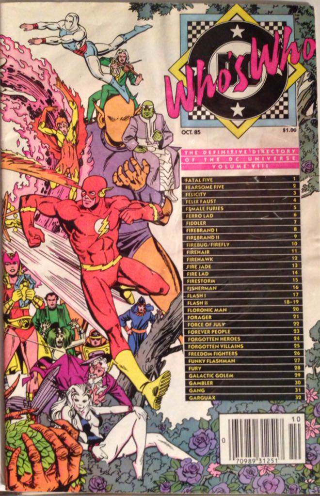 Whos Who : The Definitive Directory of the DC Universe Volume three