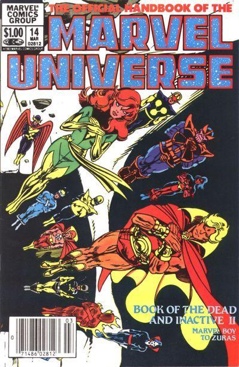 The official handbook of the Marvel Universe - Marvel (14 - Mar 1984) comic book collectible - Main Image 1