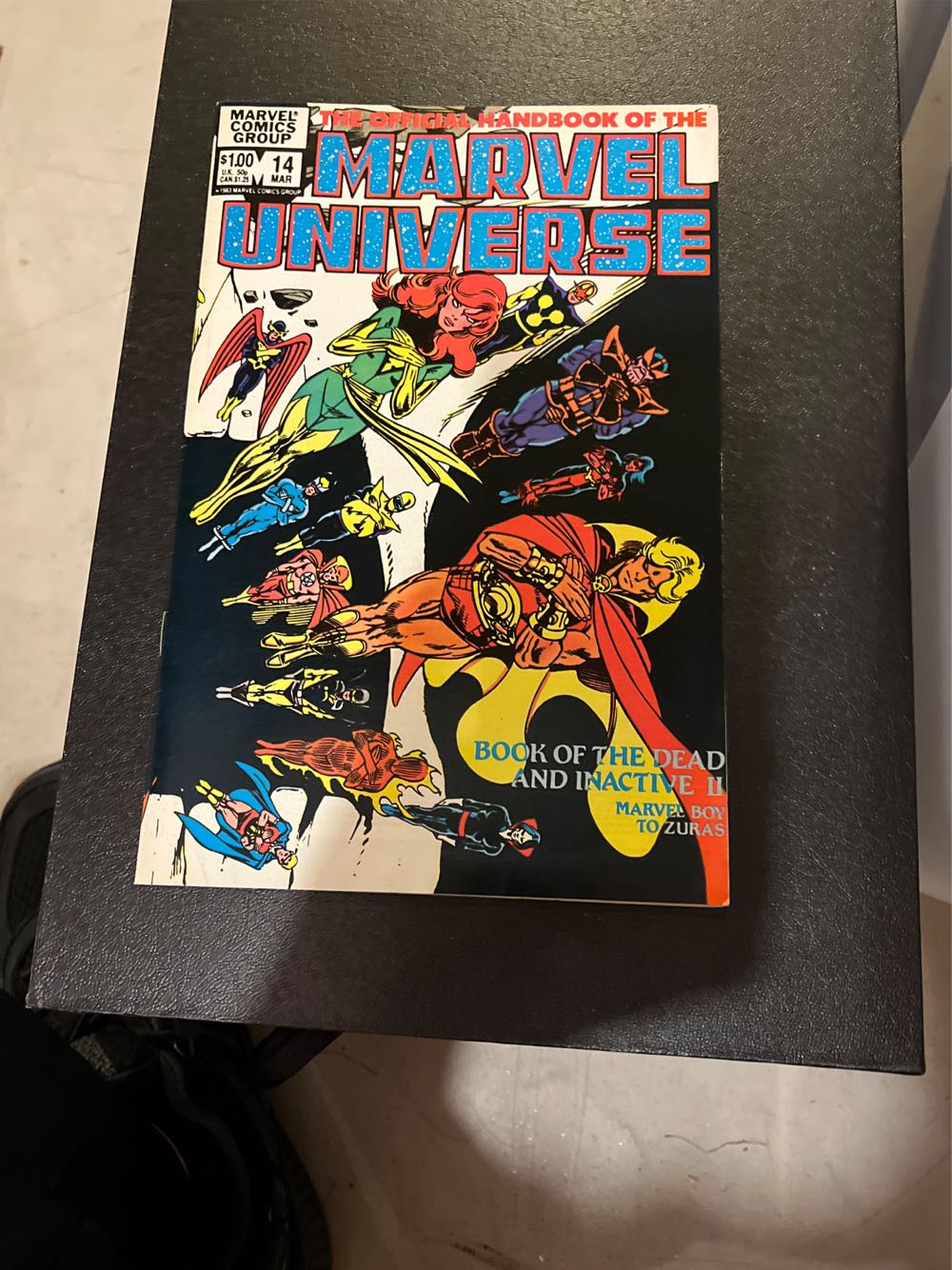 The official handbook of the Marvel Universe - Marvel (14 - Mar 1984) comic book collectible - Main Image 2