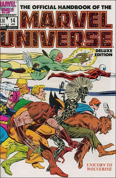 The official handbook of the Marvel Universe - Marvel Comics (14) comic book collectible [Barcode 071486028123] - Main Image 1