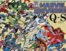 The Official Handbook Of The Marvel Universe - Marvel Comics (9 - Sep 1983) comic book collectible [Barcode 000000000] - Main Image 2