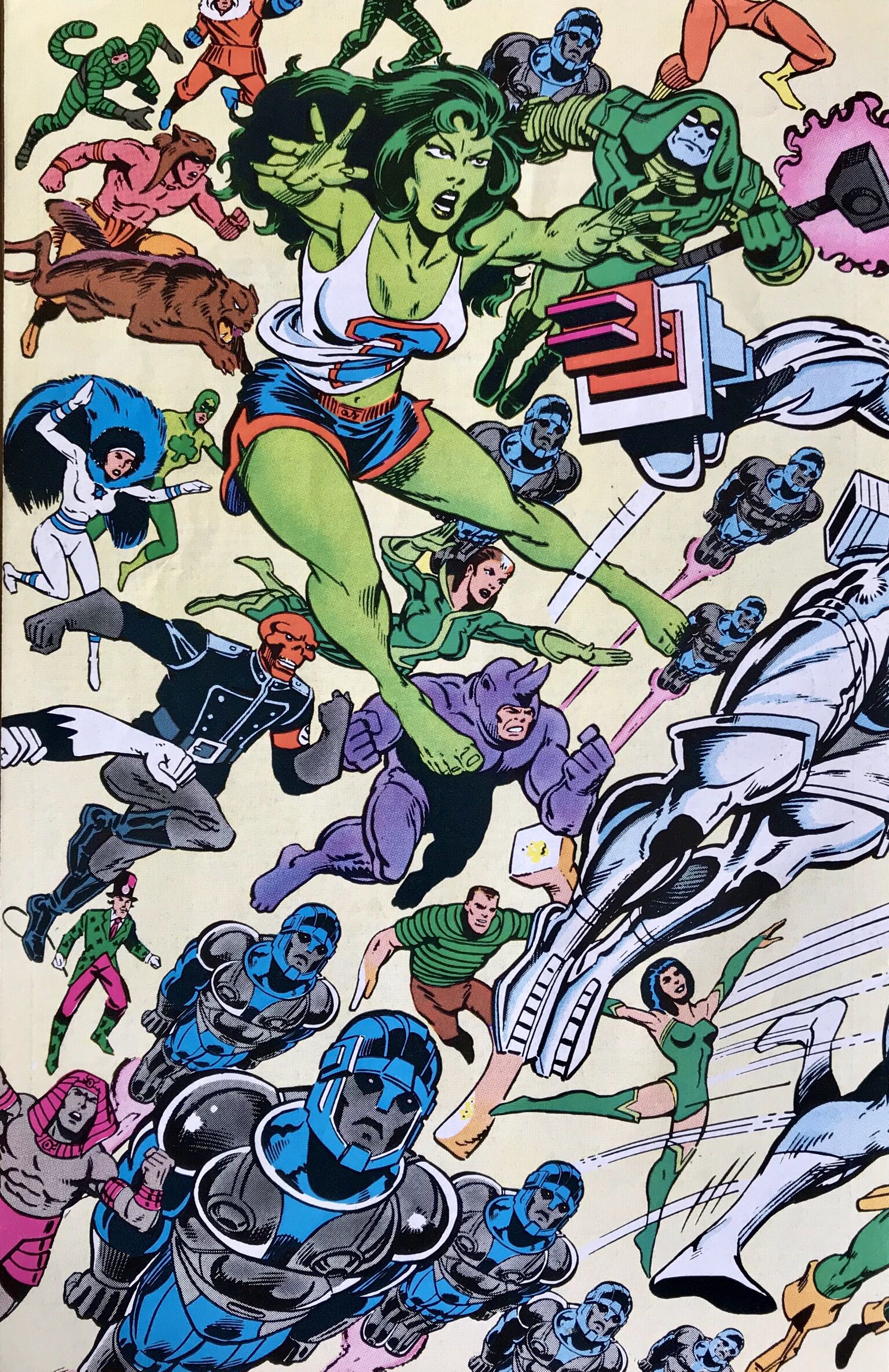 The Official Handbook Of The Marvel Universe - Marvel Comics (9 - Sep 1983) comic book collectible [Barcode 000000000] - Main Image 3