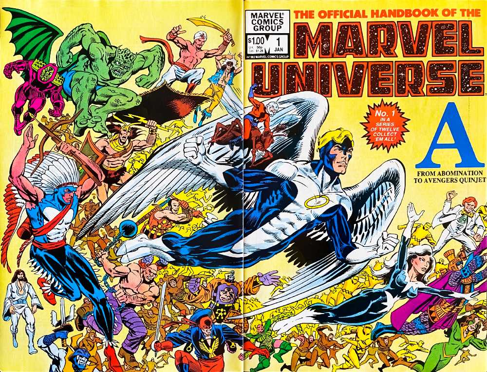 The Official Handbook of the Marvel Universe - Marvel Comics (1 - Jan 1983) comic book collectible - Main Image 3