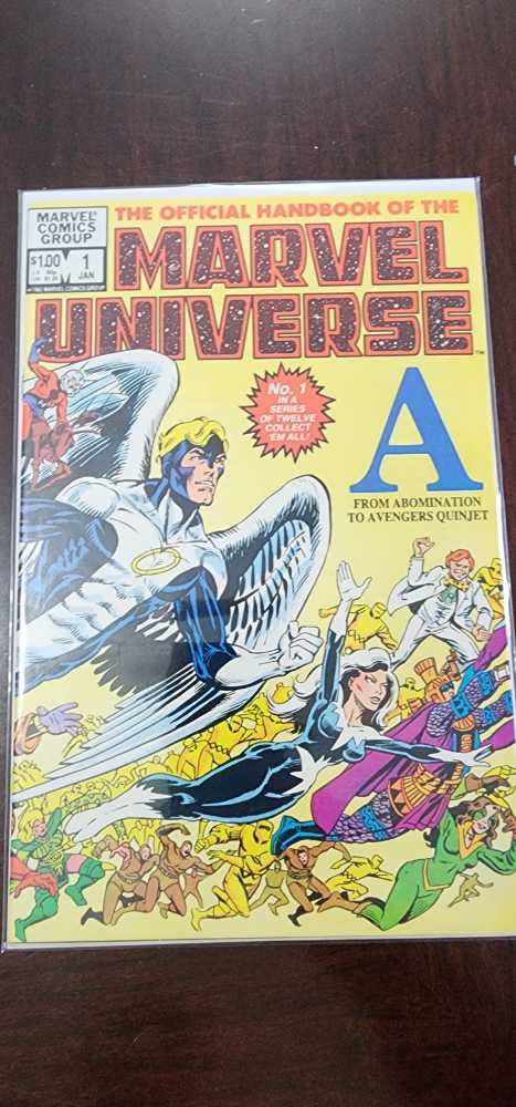 The official handbook of the Marvel Universe - Marvel Comics (1 - 01/1983) comic book collectible - Main Image 2