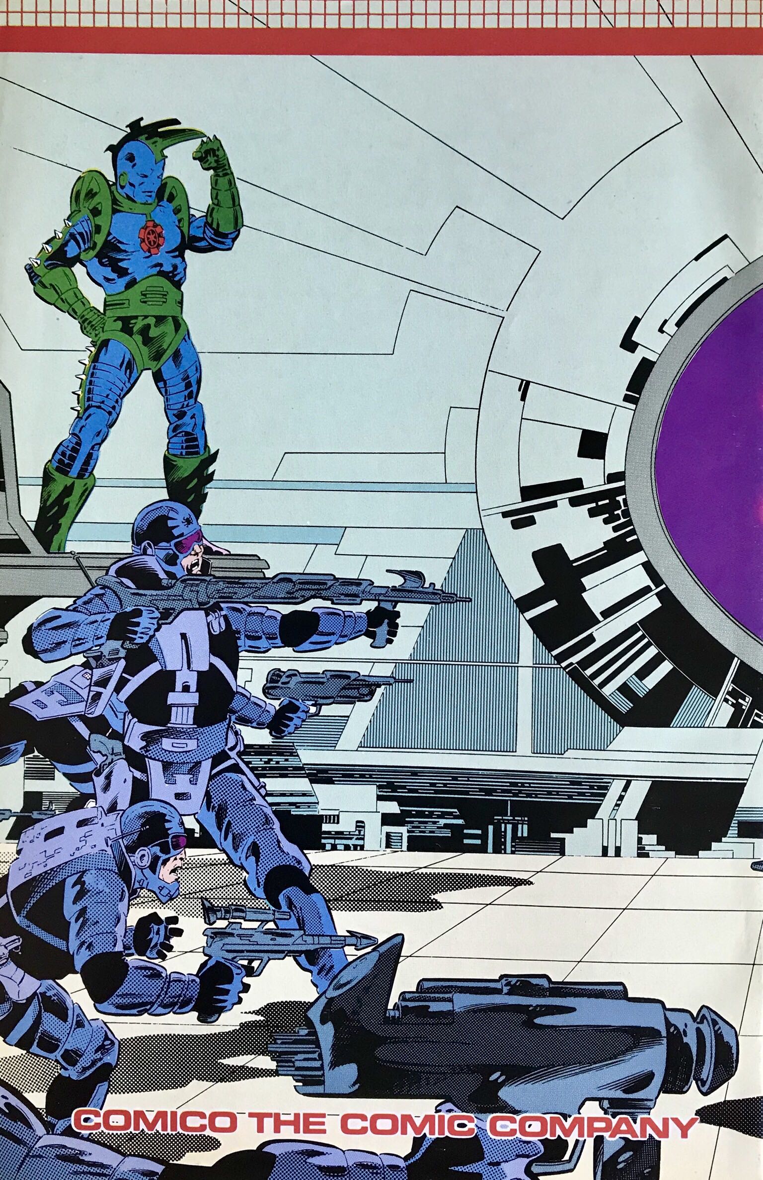 Justice Machine: featuring The Elementals - Comico (1 - May 1986) comic book collectible [Barcode 072246007402] - Main Image 2