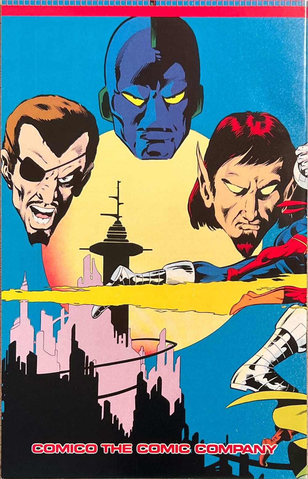 Justice Machine Featuring The Elementals (1986) - Comico (2 - Jun 1986) comic book collectible [Barcode 072246007402] - Main Image 2