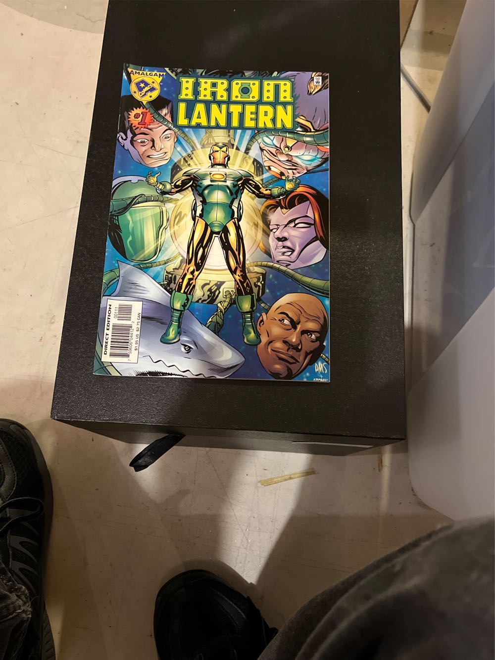 Iron Lantern 1 - Amalgam (1 - 06/1997) comic book collectible [Barcode 071486035060] - Main Image 2