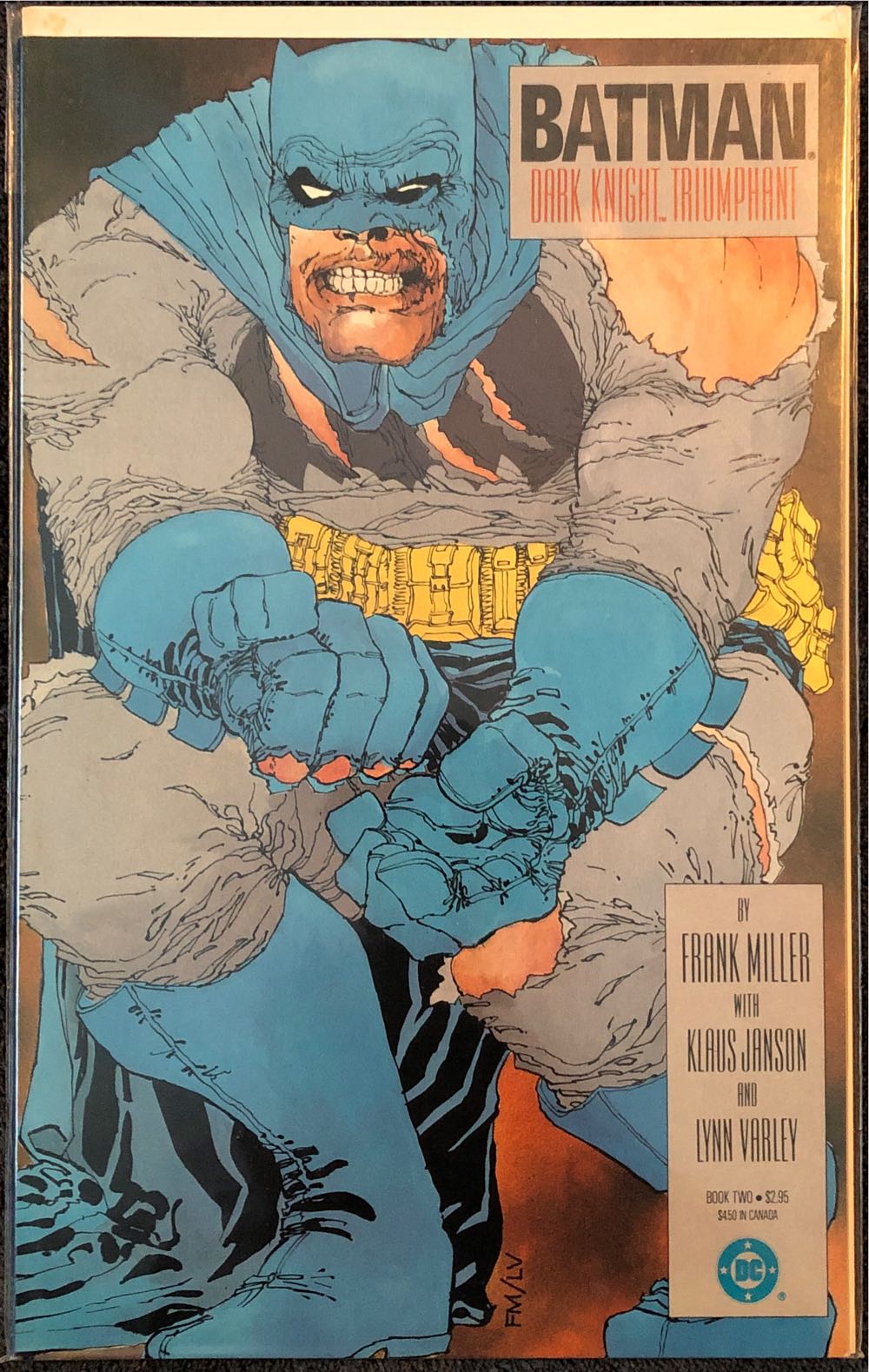 Batman: The Dark Knight Returns - DC Comics (2 - Jul 1986) comic book collectible [Barcode 070989398016] - Main Image 2