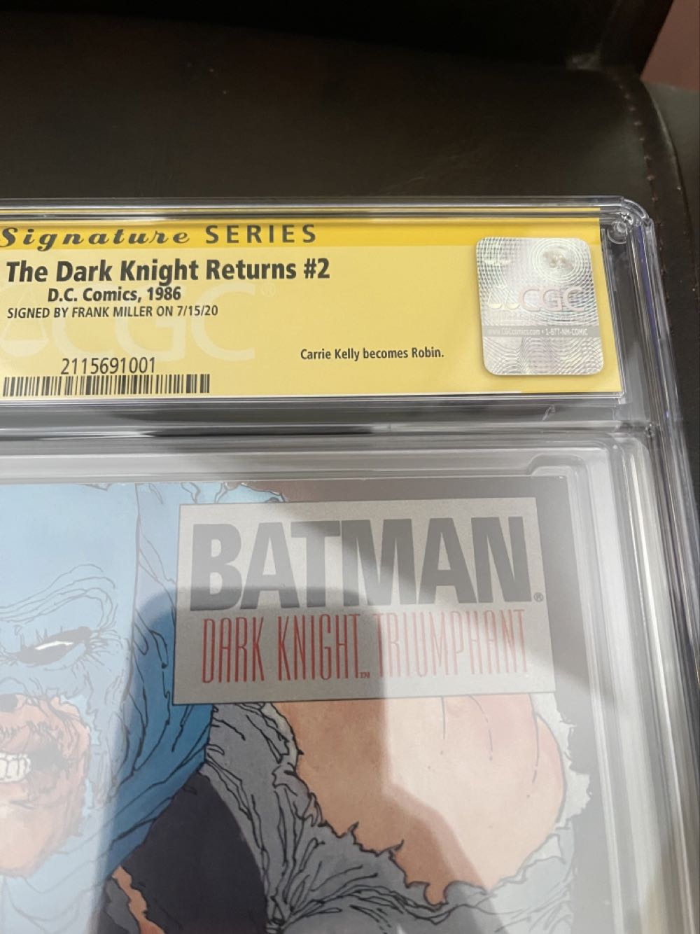 Batman: The Dark Knight Returns - DC Comics (2 - Jul 1986) comic book collectible [Barcode 070989398016] - Main Image 4