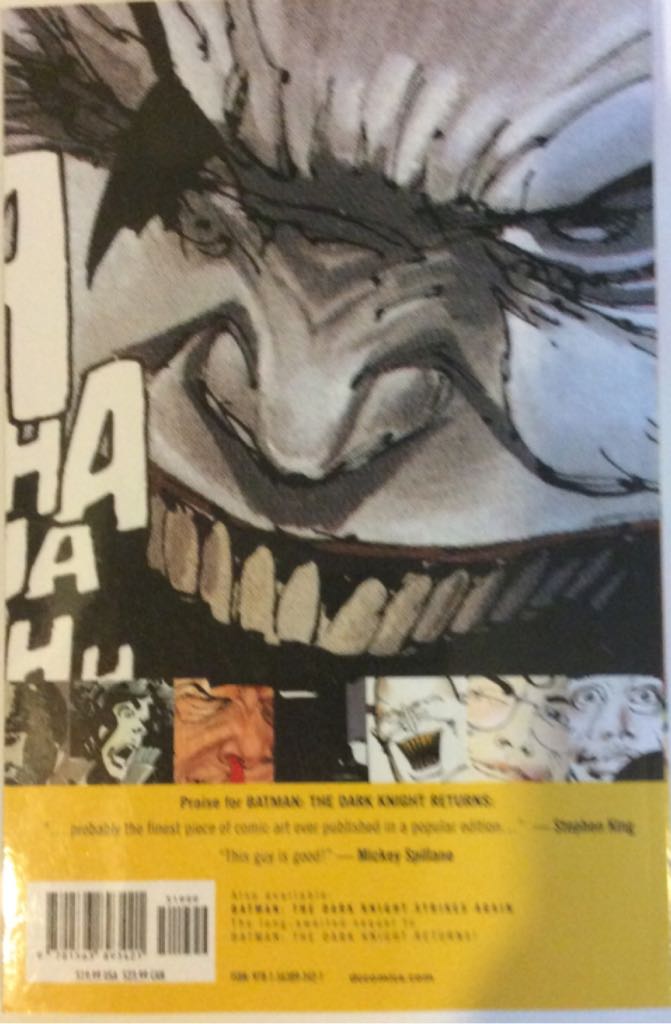 Batman: The Dark Knight Returns TPB - DC Comics comic book collectible [Barcode 978156389342151999] - Main Image 2