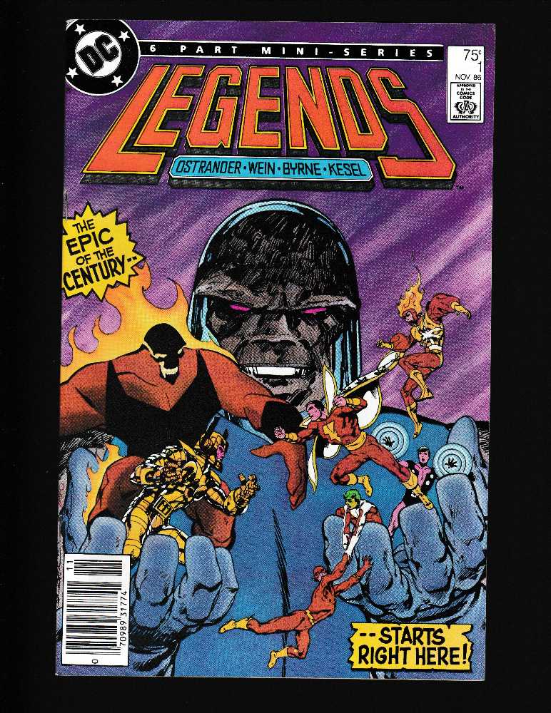 Legends - DC Comics (1 - Nov 1986) comic book collectible [Barcode 761941202112] - Main Image 2