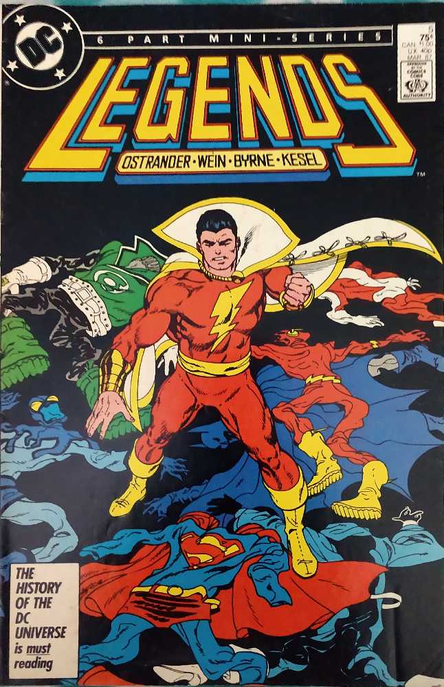 Legends - DC Comics (5 - Mar 1987) comic book collectible [Barcode 761941202112] - Main Image 2