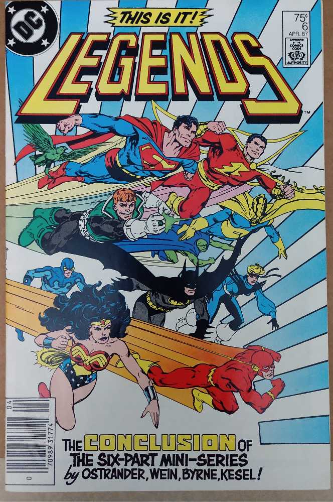 Legends - DC Comics (6 - Apr 1987) comic book collectible [Barcode 070989317741] - Main Image 3