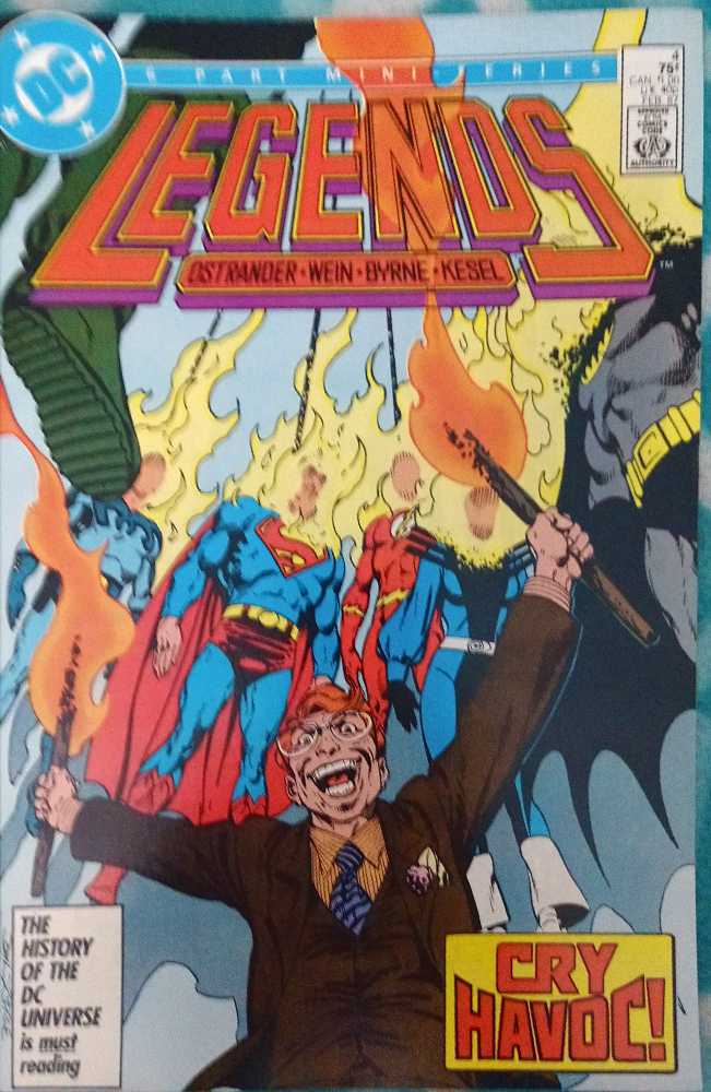 Legends - DC  Comics (4 - Feb 1987) comic book collectible - Main Image 2