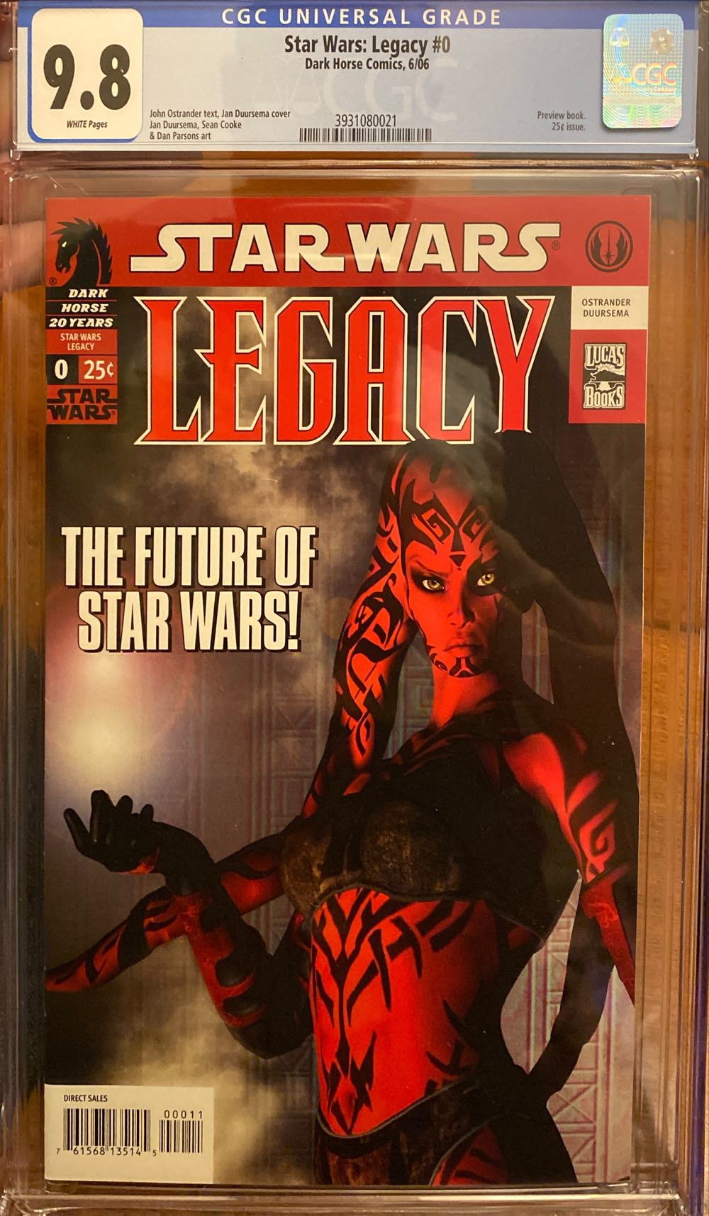Star Wars: Legacy - Dark Horse Comics (0 - Jun 2006) comic book collectible [Barcode 761568135145] - Main Image 2