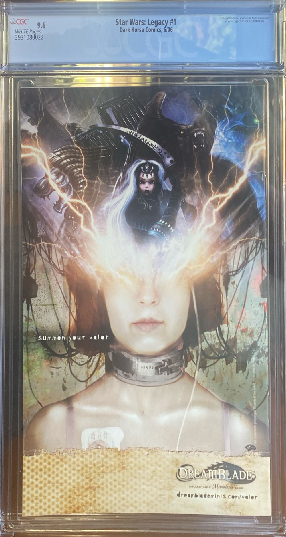 Star Wars: Legacy - Dark Horse (1 - Jun 2006) comic book collectible [Barcode 761568135145] - Main Image 2