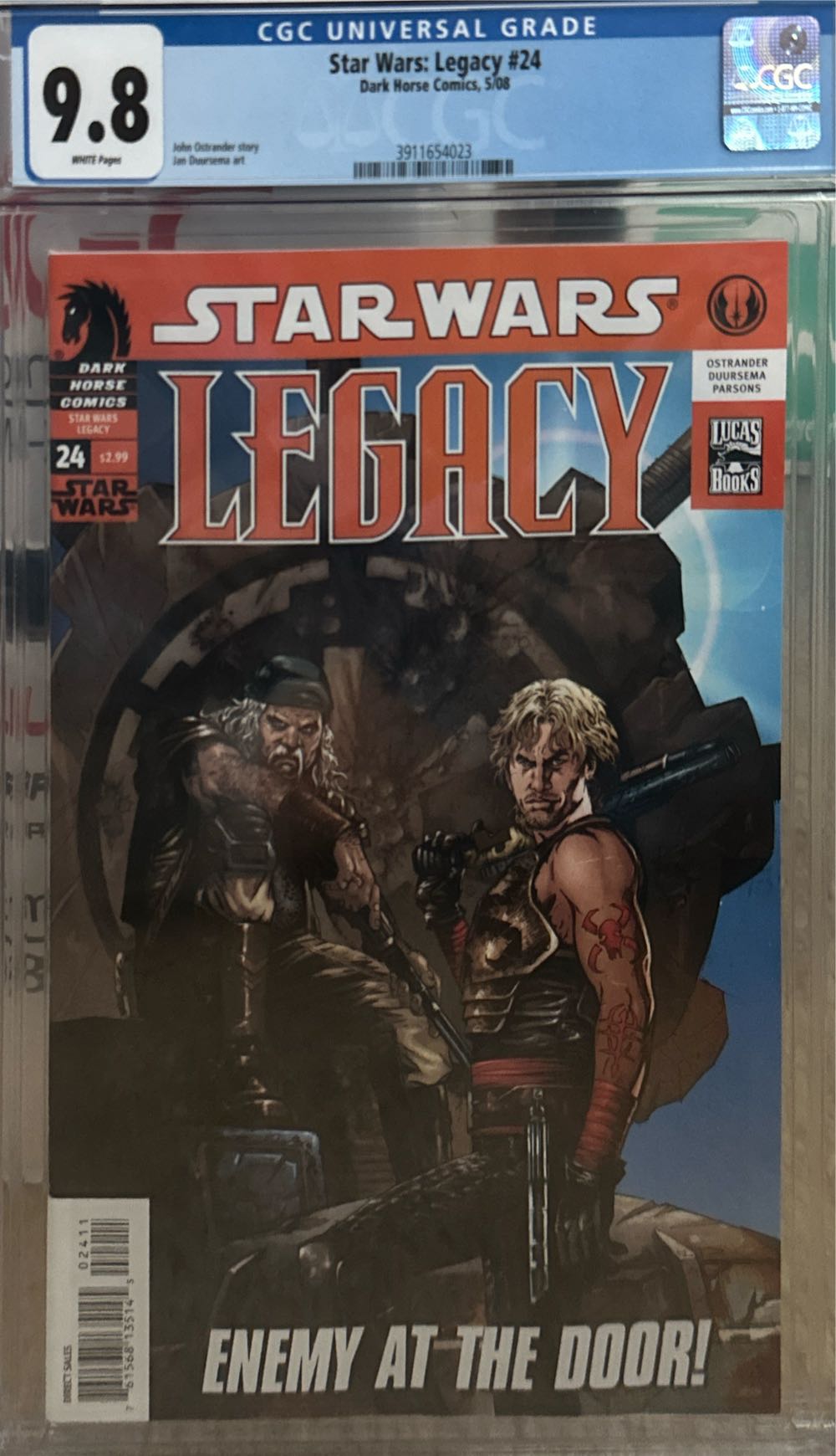 Star Wars: Legacy - Dark  Horse Comics (24 - Jun 2008) comic book collectible [Barcode 76156813514502411] - Main Image 2