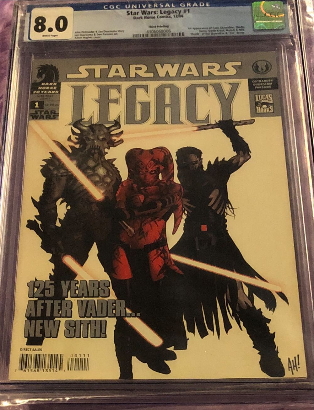 Star Wars: Legacy - Dark  Horse Comics (1 - Dec 2006) comic book collectible [Barcode 76156813514500111] - Main Image 2